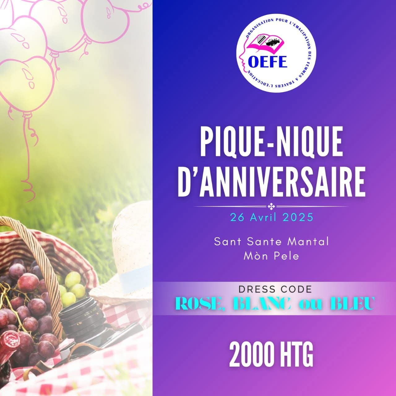 Flyer d'activites — photo